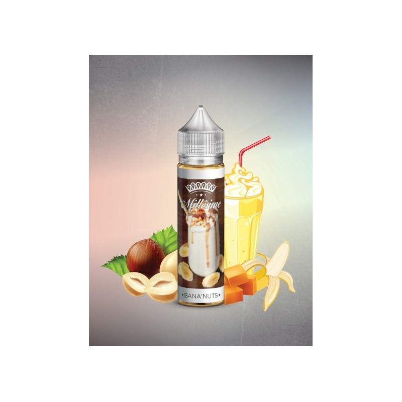 Millesime - BANA'NUTS 50 ML Millésime King Vape