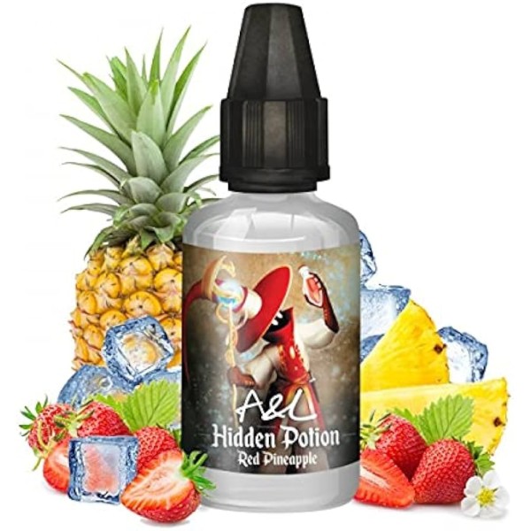 Concentré Red Pineapple Hidden Potion A&L – Arômes 30 ml | KingVape