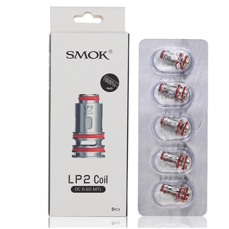 LP2 DC 06 MTL Pack de 5 Résistances Smok | KingVape