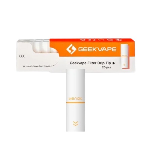 Lot de 20 Drip Tip Filtre Coton Wenax | KingVape
