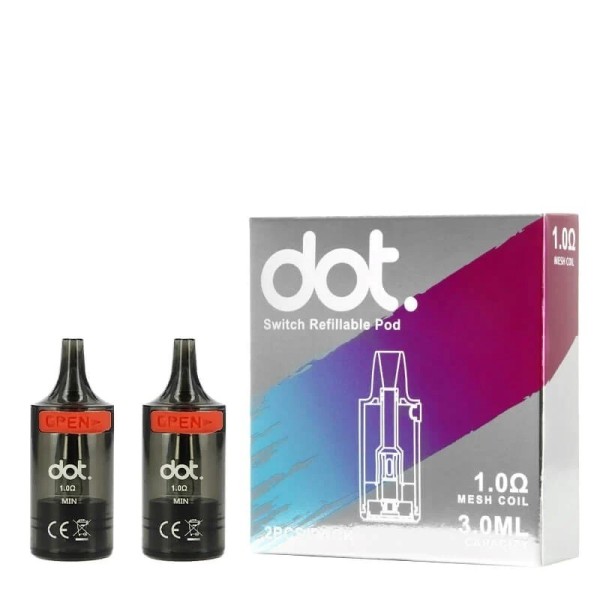 Pack de 2 cartouches Dot Switch R Dotmod  King Vape