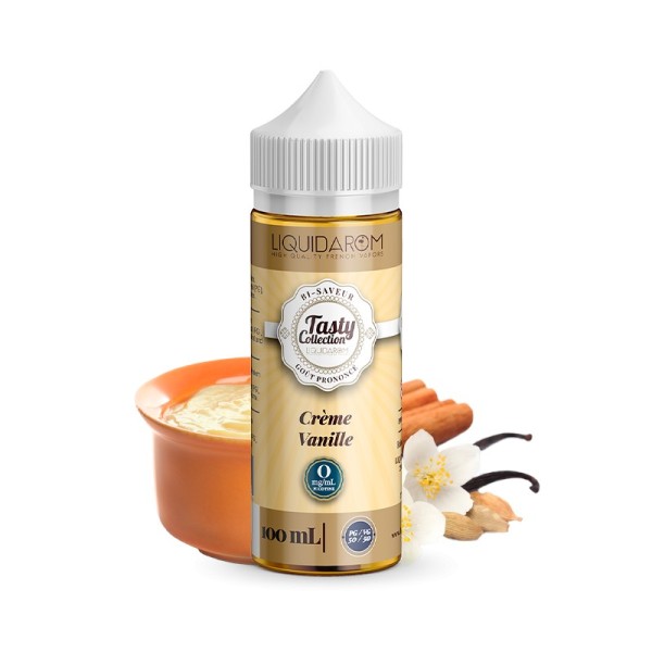 Eliquide Crème Vanille Tasty Collection Liquidarom | KingVape