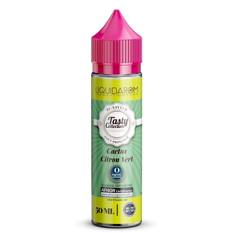 Eliquide Cactus Citron Vert Tasty Collection Liquidaron | KingVape