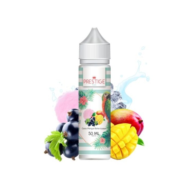 Cassis Mangue Barbe à Papa Prestige Fruits 50 ml | KingVape