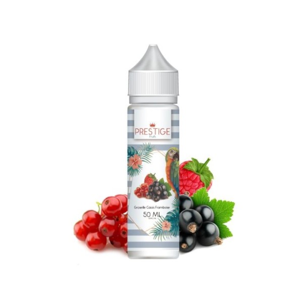 Groseille Cassis Framboise Prestige Fruits 50 ml – Format 50ml | KingVape