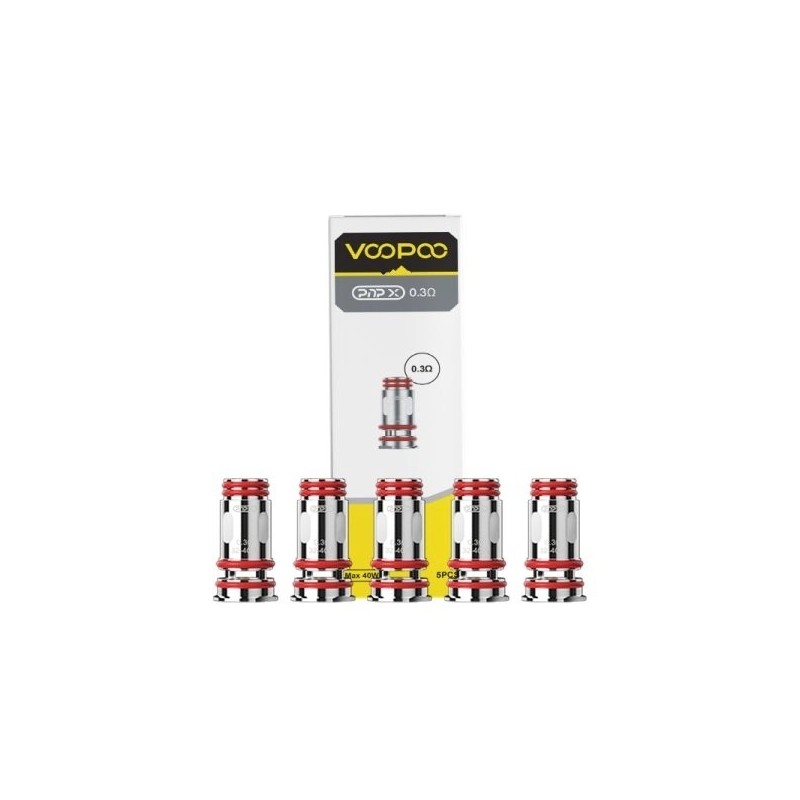 Pack de 5 Résistances PNP X Voopoo  King Vape