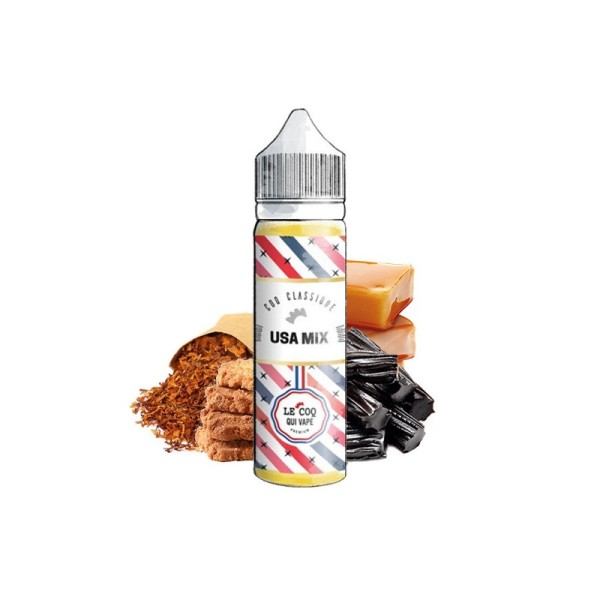 Tabac USA mix - Le Coq Classique 50ml Le Coq qui Vape King Vape