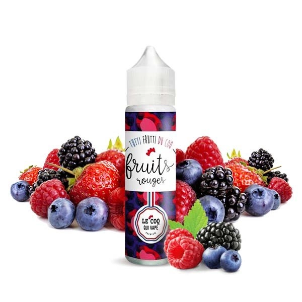 Fruits Rouges - Tutti frutti du Coq 50ml Le Coq qui Vape King Vape