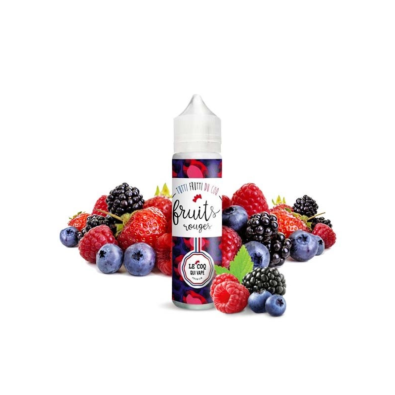Fruits Rouges - Tutti frutti du Coq 50ml Le Coq qui Vape King Vape