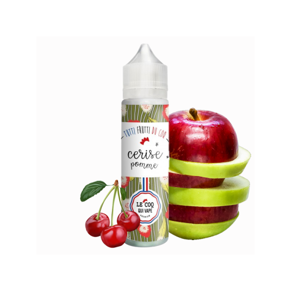 Cerise Pomme - Tutti frutti du Coq 50ml Le Coq qui Vape King Vape