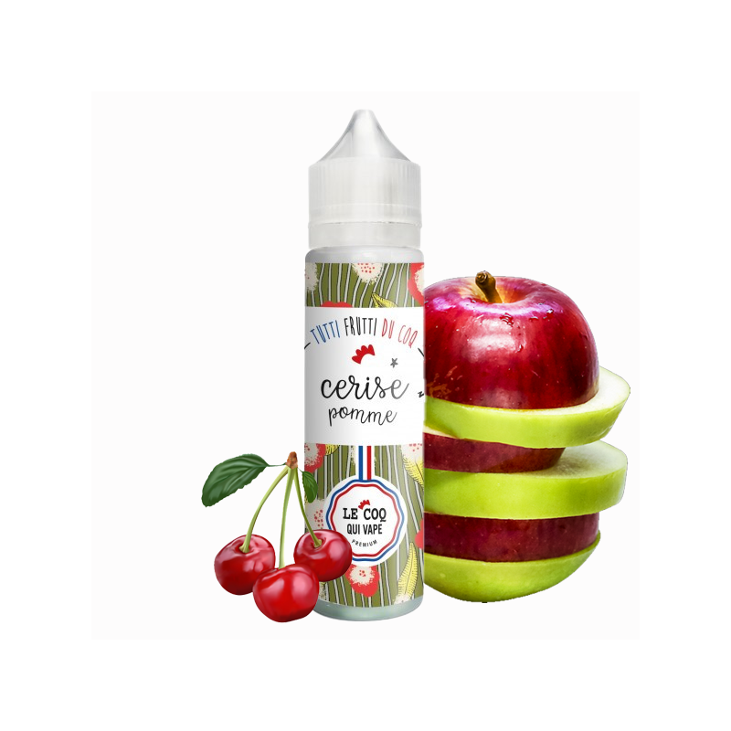 Cerise Pomme - Tutti frutti du Coq 50ml Le Coq qui Vape King Vape