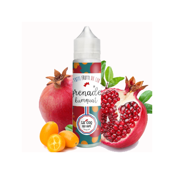 Grenade Kumquat - Tutti frutti du Coq 50ml Le Coq qui Vape King Vape
