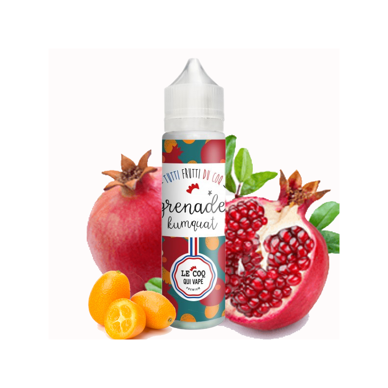 Grenade Kumquat - Tutti frutti du Coq 50ml Le Coq qui Vape King Vape