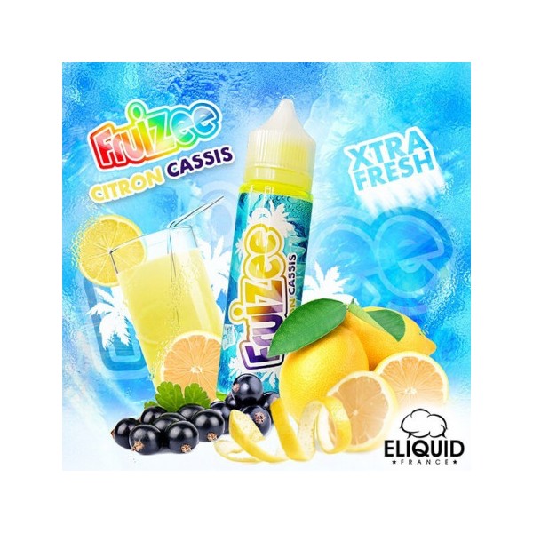 ELIQUID Fruizee: Citron Cassis 50ml – Format 50ml | KingVape
