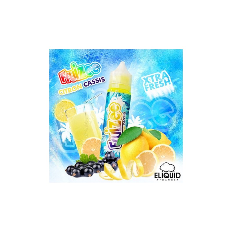 ELIQUID Fruizee: Citron Cassis 50ml – Format 50ml | KingVape