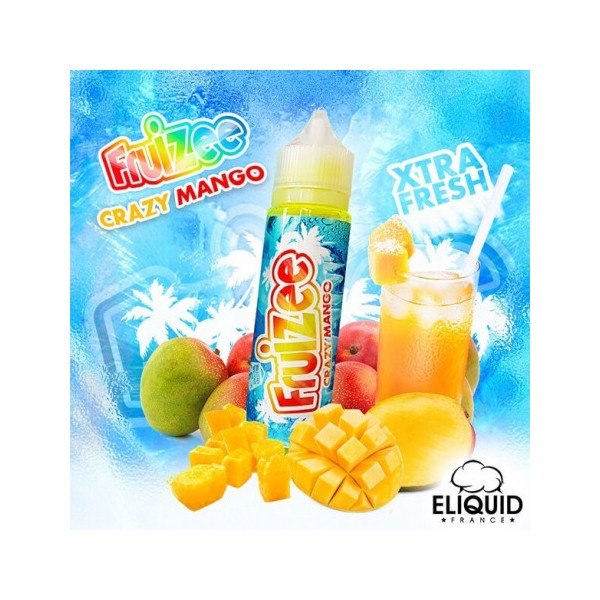 ELIQUID Fruizee: Crazy Mango 50ml eLiquid France King Vape