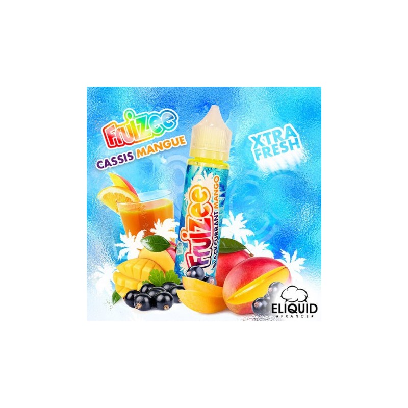 ELIQUID Fruizee: Cassis Mangue 50ml eLiquid France King Vape