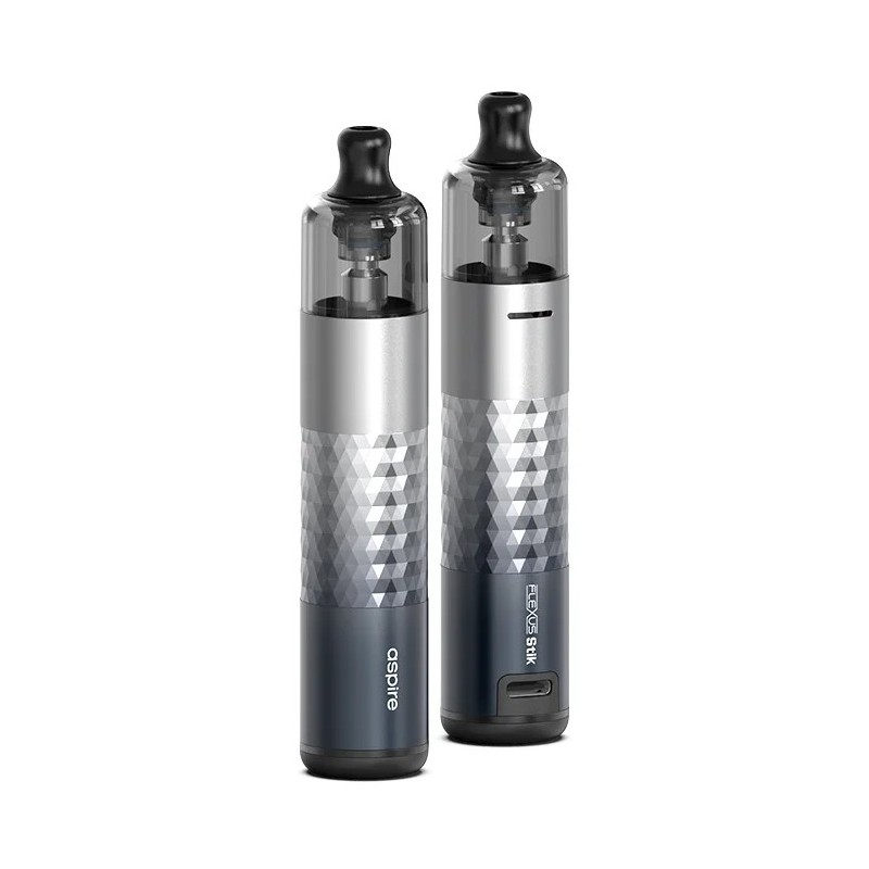 Kit Flexus Stik Black Polished Sandblaster Aspire  King Vape