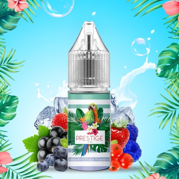 Grenadine Fraise Framboise Prestige Fruits aux sels de nicotine | KingVape