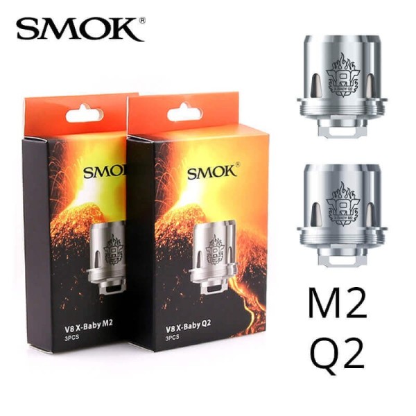 SMOKE: TFV8 X BABY Résistance Smoktech King Vape