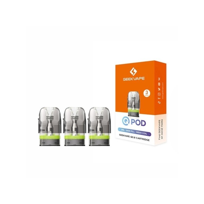 Cartouches GeekVape Q V2 Series 3ml | KingVape