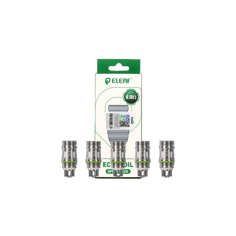Pack de 5 Résistances EC-D Eleaf