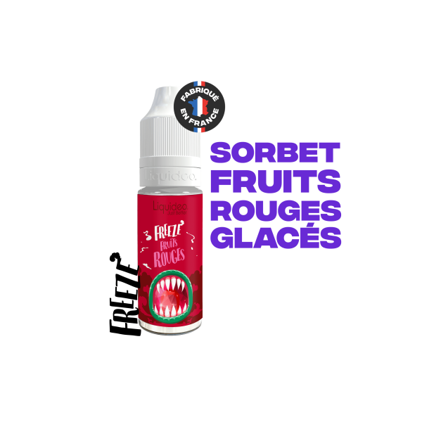 Liquideo Freeze Fruits Rouges 10 ml