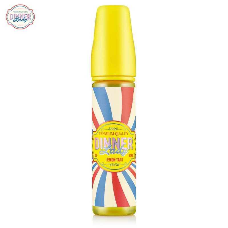 Dinner Lady: Shake N vape 50ML: Lemon Tart Dinner Lady King Vape