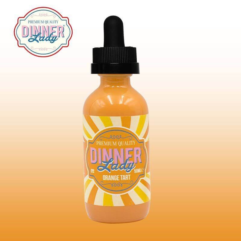Dinner Lady: Shake N vape 50ML: Orange Tart Dinner Lady King Vape