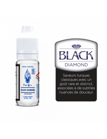 Halo White Label single 10ml: Black Diamond