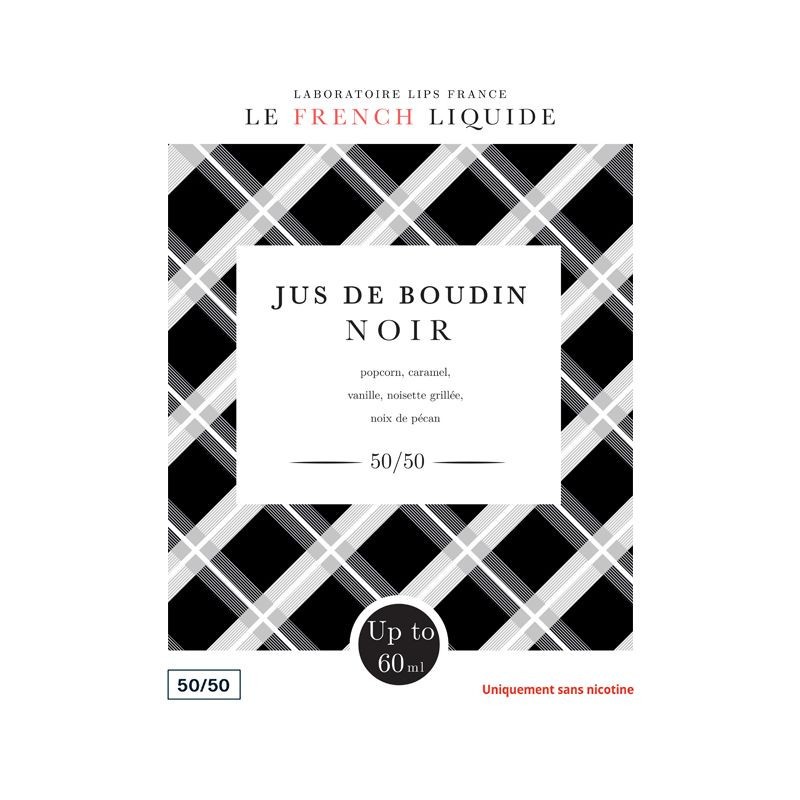 Le French liquide: Jus de Boudin Noir 50ml Le French Liquide King Vape
