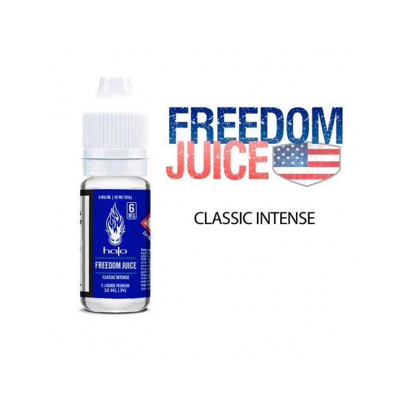 Halo 10ml:PG Freedom Juice Halo King Vape
