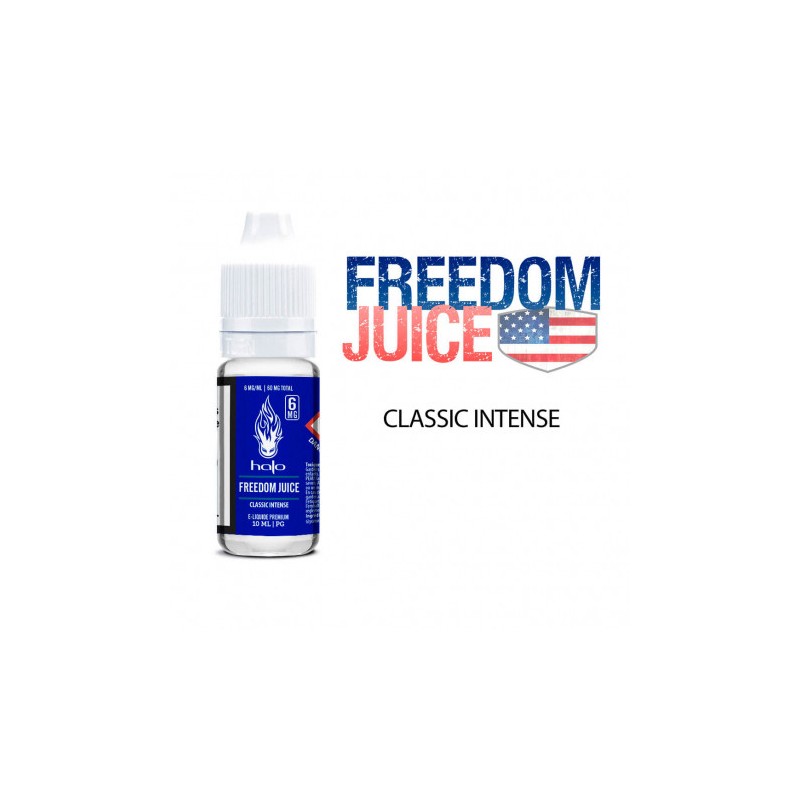 Halo 10ml:PG Freedom Juice Halo King Vape