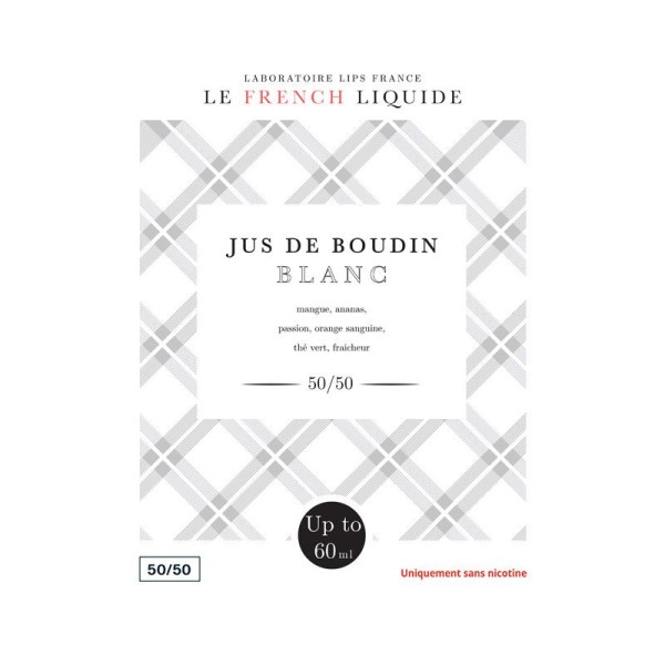 Le French liquide: Jus de Boudin Blanc 50ml Le French Liquide King ...