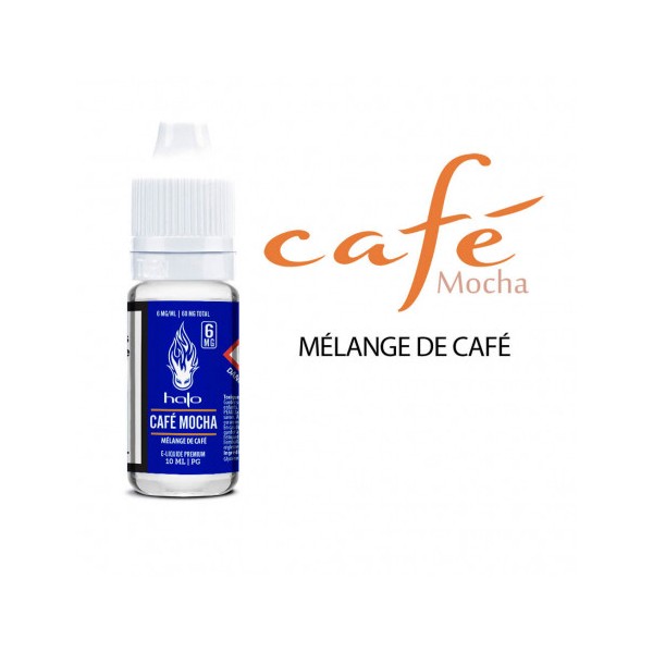 Halo 10ml: PG Café Mocha Halo King Vape