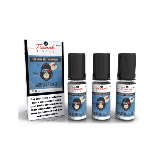 Le French Liquide: Monstre Sacré 3x10ml Le French Liquide King Vape