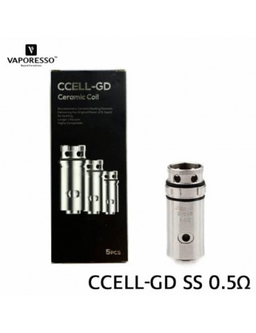 Vaporesso: Résistance CCELL-GD SS 0.5ohm