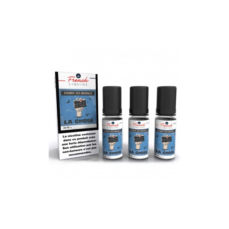 Eliquide La Chose Le French Liquide lot de 3 X 10 ML – Eliquides 10 ml | KingVape
