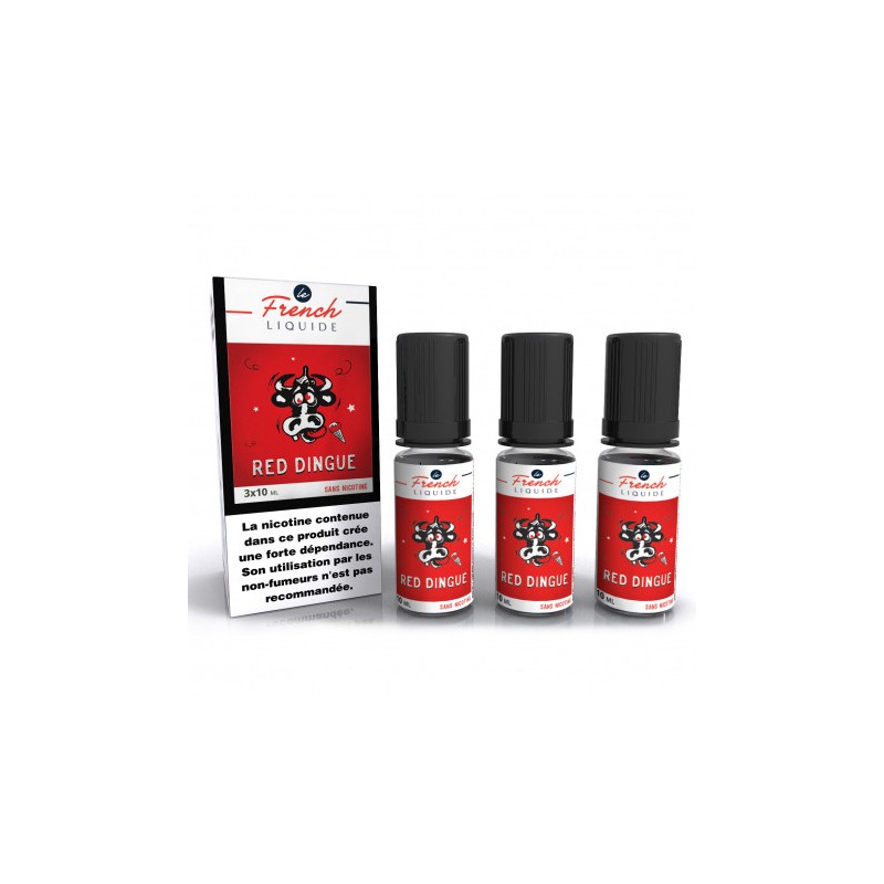Le French Liquide: Red dingue 3x10ml Le French Liquide King Vape