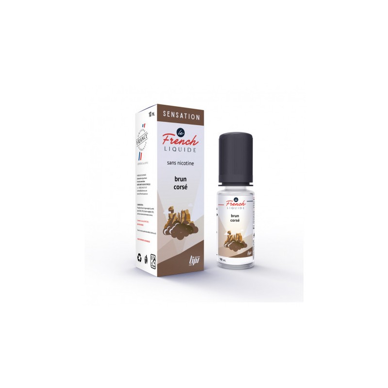 Le French Liquide - Brun corsé 10ml Le French Liquide King Vape
