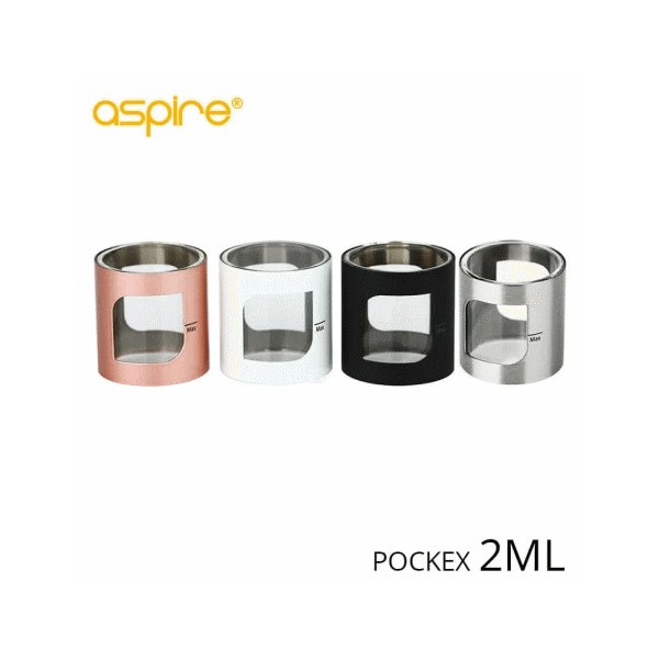 ASPIRE: PockeX Pyrex avec cover métal Aspire King Vape