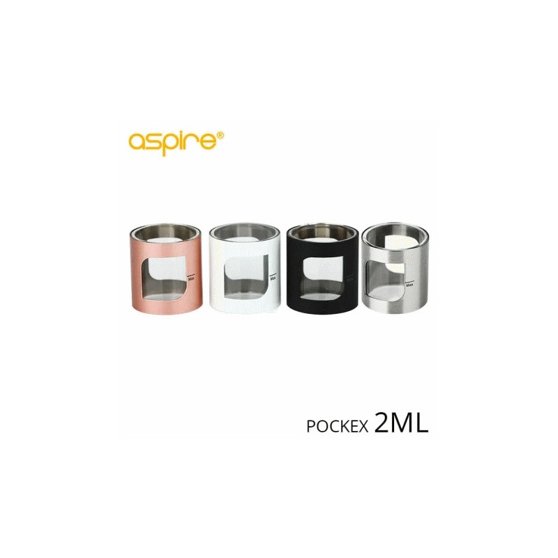 ASPIRE: PockeX Pyrex avec cover métal Aspire King Vape