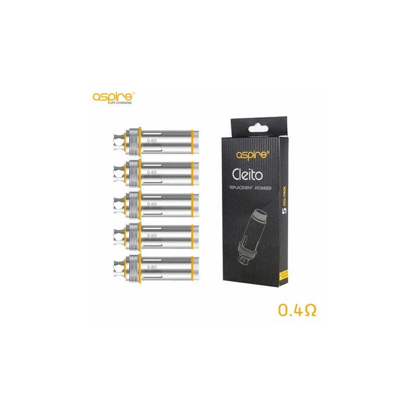 Aspire Résistances pour Cleito Aspire King Vape