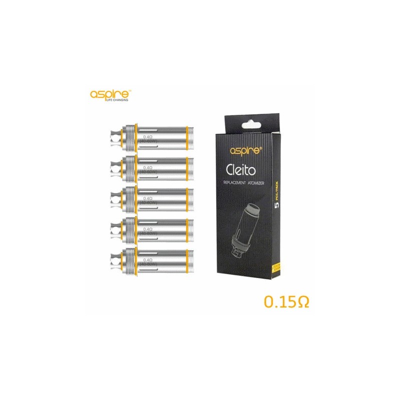 Aspire Résistances pour Cleito Aspire King Vape