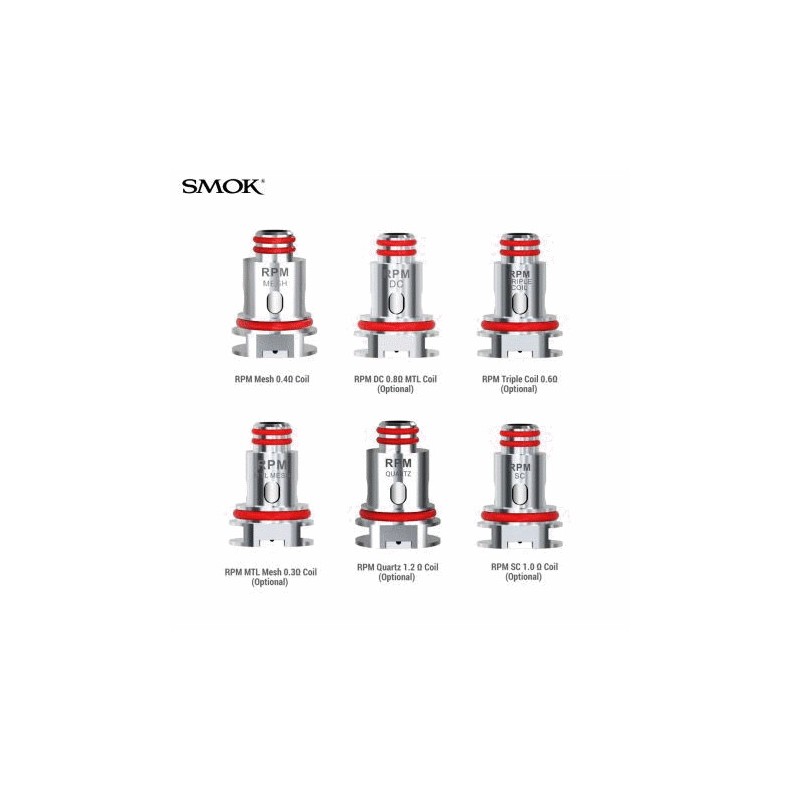 Smok Résistances RPM40 Smoktech King Vape