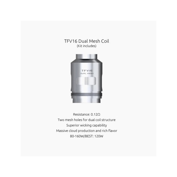 Smok Résistances TFV16 Smoktech King Vape