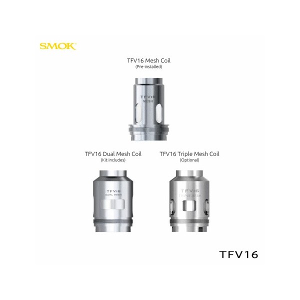 Smok Résistances TFV16 Smoktech King Vape