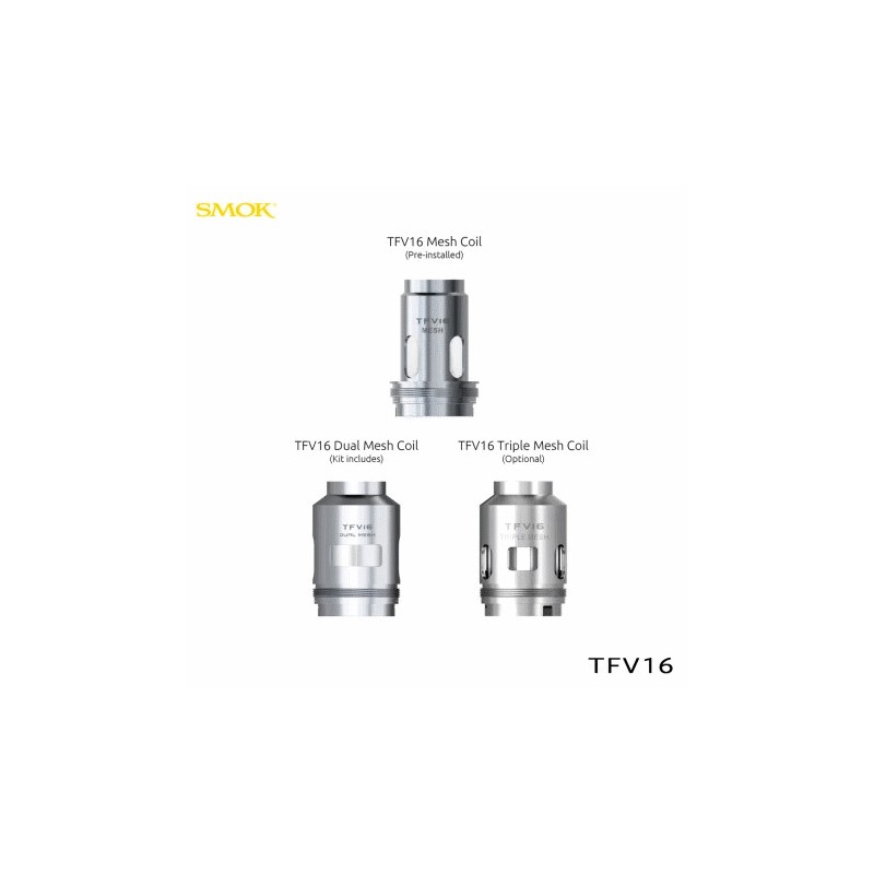 Smok Résistances TFV16 Smoktech King Vape