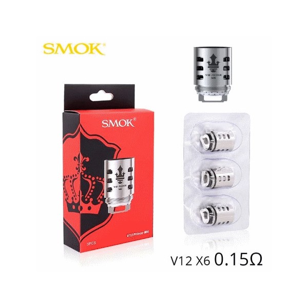 SMOK: Résistances TFV12 Prince Smoktech King Vape