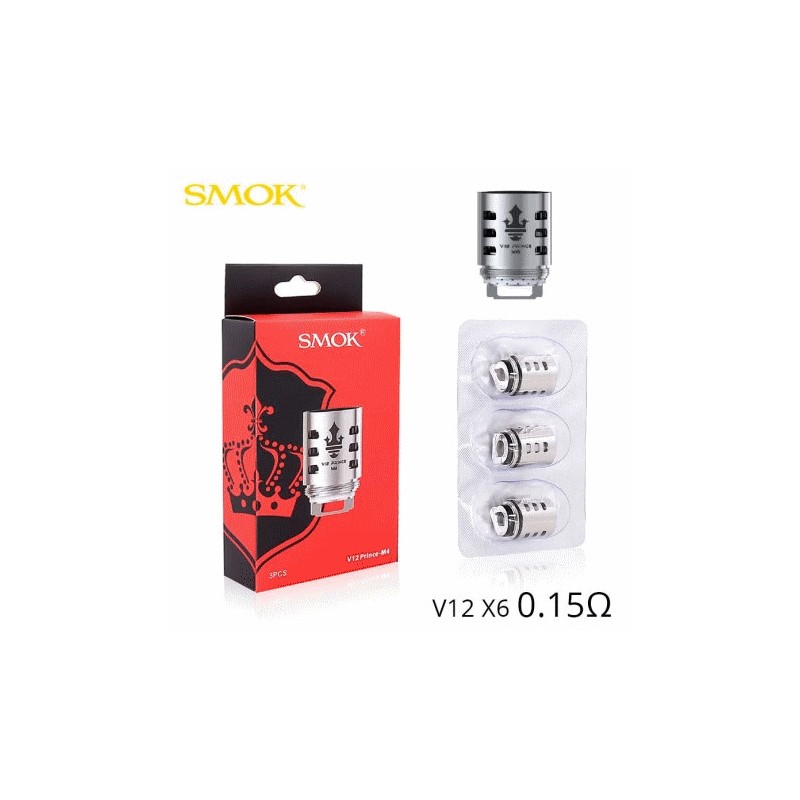SMOK: Résistances TFV12 Prince Smoktech King Vape
